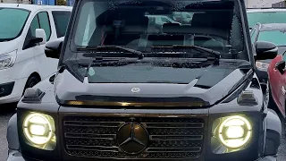 G wagon-G class 400d,removal of the front part and installation of canbus for led lights