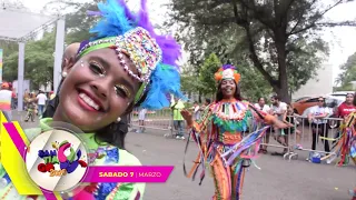 Finaliza con éxito desfile carnaval de Santiago 2020