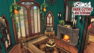 Dark Gothic Victorian Apartment 🥀 | The Sims 4 Speed Build | No CC