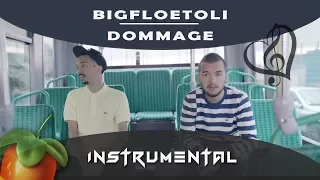 Bigfloetoli - Dommage [ INSTRUMENTAL ] Remake sur Fl studio