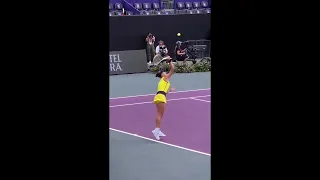 Barbora Krejcikova's Serve: A Slow-Motion Breakdown | EM Tennis Shorts