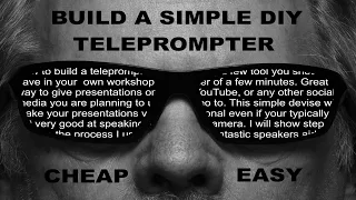 Build a Simple Teleprompter Using Your Ipad or Tablet (Free Plans Included)