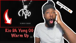 Rio Da Yung OG ~ Warm Up (Official Visualizer) Reaction 🔥🔥