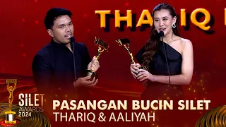 PASANGAN BUCIN SILET! Thariq & Aaliyah Mesra Saat Ke Panggung! | SILET AWARDS 2024