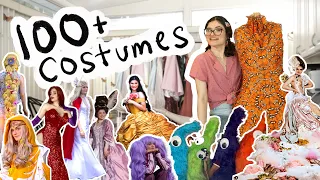 All the costumes I’ve made in the past 10 years (a closet tour)