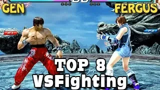 Gen (Law) Vs Fergus (Asuka) - TOP 8 - Tekken 7 World Tour