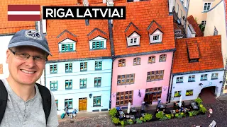 RIGA LATVIA | Sightseeing Tour of the OLD TOWN 🇱🇻