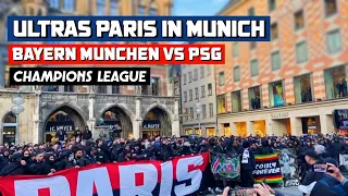 Ultras PSG Away in Munich | Bayern Munchen vs PSG 2:0 | UEFA Champions League (08.03.23)