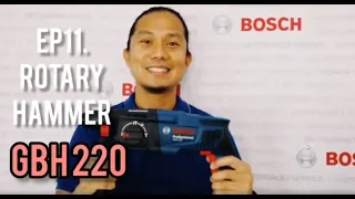 2kg ROTARY HAMMER (Bosch GBH 220) VS IMPACT DRILL