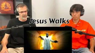 "Oh my God..." Dad watches Kanye's Jesus Walks VIDEO