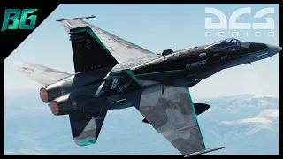 Sick New F-18 "Blu Arrow Force" Livery Reveal | DCS Free For All Month