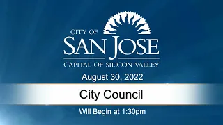 AUG 30, 2022 |  City Council