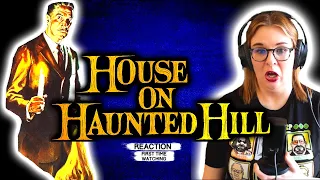 HOUSE ON HAUNTED HILL (1959) MOVIE REACTION! FIRST TIME WATCHING!