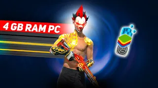4 GB RAM PC | FREE FIRE  LAG GAMEPLAY !! 😞
