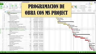 SESION 01 PROGRAMACION DE OBRAS CON MS PROJECT