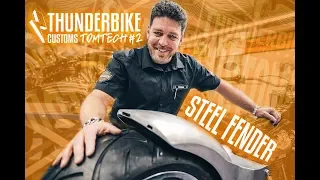 Tomtech #2 Steel Fender Made by Thunderbike Harley-Davidson Germany