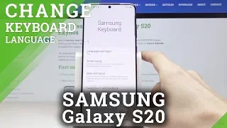 How to Change Keyboard Language in SAMSUNG Galaxy S20 – Keyboard Settings