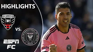 NO MESSI NO PROBLEM 👀 D.C. United vs. Inter Miami | MLS Highlights | ESPN FC