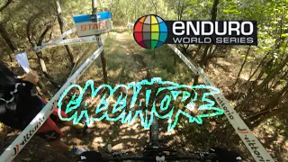 Stage 1 EWS Finale Ligure 2020 race run (cacciatore)