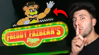 I FOUND THE REAL FREDDY FAZBEAR'S PIZZA PLACE AT 3AM! (ANIMATRONICS FOUND!)