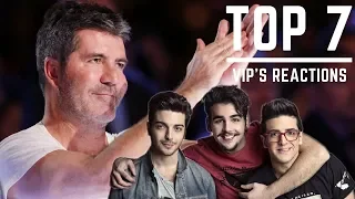 IL VOLO - TOP 7 Celebrity Audience Reaction