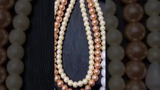 Three layer Pearl necklace 😍 For order and details..👉 https://www.facebook.com/SoulNSlickofficial/