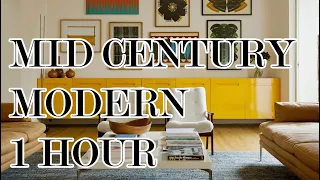 1 Hour Mid Century Modern Interiors