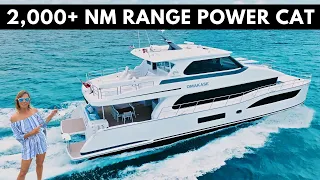 2023 HORIZON PC68 LUXURY POWER CATAMARAN Liveaboard Charter Yacht Tour