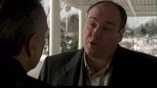 The Sopranos- Tony Escape. Season05 Episode13 Finale. [HD]