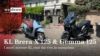 KL Brera X 125 & Gemma 125 | Live preview of the new KL scooters (ENG SUBS)