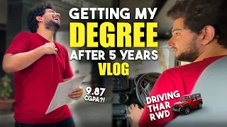 FINALLY GOT MY COLLEGE DEGREE | SAMAY RAINA VLOG