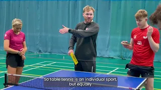 England Table Tennis Training Camp