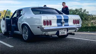 1969 Ford Mustang with crazy exhaust sound!!!