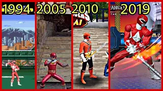 Evolution of Power Rangers in Video games [1994 - 2019]