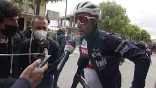 Vincenzo Nibali - Intervista all'arrivo - Tappa 8 Giro d'Italia 2021