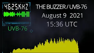 The Buzzer UVB 76 4625Khz 09.08.2021 голосовые сообщения