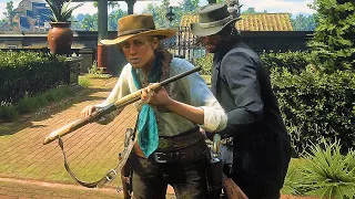 Angelo Bronte's Mob vs Dutch's Gang (Extras) Red Dead Redemption 2 NPC Wars 47