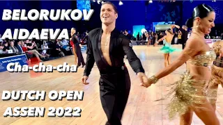 Kirill Belorukov - Valeria Aidaeva | Dutch Open Assen 2022 | Cha-cha-cha | Semi-Final |Professional