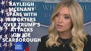 MOMENTS AGO: Kayleigh McEnany spars with reporters over President Trump's attacks on Joe Scarborough