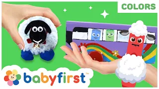 Toddler Learning Video | COLOR CREW MAGIC - Cardboard Bus & Wool Sheep + | DIY | BabyFirst TV