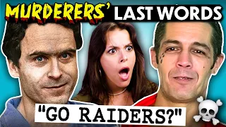 Can You Guess These Serial Killers’ Last Words? | REACT