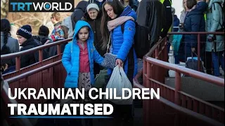 Ukrainian children suffer 'severe' trauma