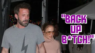 Jennifer Lopez Snaps At Ben's Female Admirers: "Back Up, B*tch!"