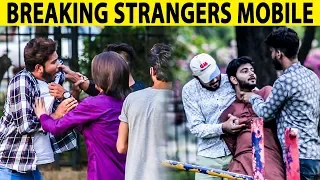 Breaking Strangers Mobile Phones With Twist (GONE WRONG) - Lahori PrankStar