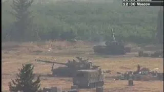 58-1[NO COMMENT] M109 shot_airstrike_ruins_demining_CAT D9