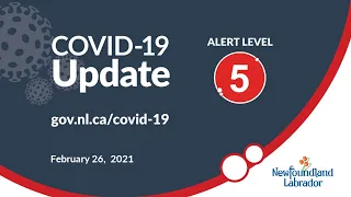 February 26, 2021 COVID-19 Update