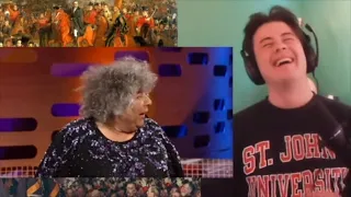 American Reacts Miriam Margolyes: Then & Now | The Graham Norton Show