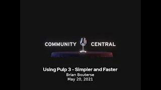 Community Central: Using Pulp 3 - Simpler and Faster