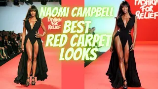 Naomi Campbell Best RED CARPET LOOKS