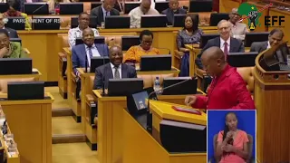 CIC Julius Malema responds to President Cyril Ramaphosa